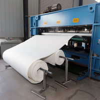 Tapis de tension en feutre pour machine de découpe longitudinale, feutre polyester aiguilleté pour le processus de découpe de tôles métalliques