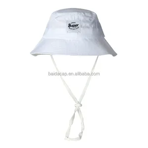 قبعة بيسبول جولف مطرزة مخصصة قبعة على شكل دلو محايدة قماش مجسم للجنسين للكبار كاجوال مناسبة للشاطئ والسفر اليومي
