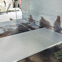 Panneau PIR en mousse de polyuréthane isolé en tôle d'aluminium pour l'extérieur Panneau sandwich pour conduit d'air HVAC pour atelier de chambre froide