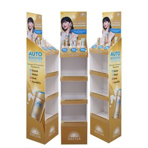 Fabrik-Großhandel Einzelhandelsgeschäft Werbe-PVC-Schaumstoff Bodenständer Kosmetik Pop Forex PVC Displayregal - Product Image 3