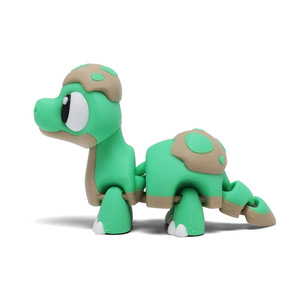 Figurine de dinosaure articulée imprimée en 3D, jouet amusant pour enfants, cadeau de bureau - Product Image 4