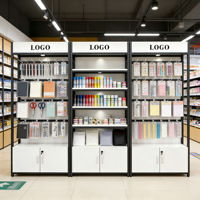 Étagère de présentation pour supermarché, étagère de rangement épaissie pour animaux de compagnie et articles de papeterie, produits pour mères et bébés, produits du tabac et de l'alcool