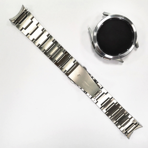 <span class=keywords><strong>Bracelet</strong></span> en acier inoxydable de 22mm pour samsung <span class=keywords><strong>galaxy</strong></span> <span class=keywords><strong>watch</strong></span> <span class=keywords><strong>4</strong></span> classic 42mm <span class=keywords><strong>46mm</strong></span>, <span class=keywords><strong>Bracelet</strong></span> en métal à dents de scie - Product Image 4
