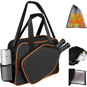 Sac de transport personnalisé pour raquettes de tennis et de pickleball pour femmes, grand format, avec support pour raquettes de squash et de balle, construction durable - Product Image 1