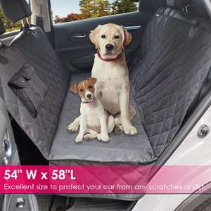 Kayme — housse de siège de voiture <span class=keywords><strong>pour</strong></span> <span class=keywords><strong>chien</strong></span>, couvre-siège <span class=keywords><strong>pour</strong></span> véhicule, résiste à l'eau, hamac, 54 "X 58", compatible avec toutes les voitures - Product Image 5