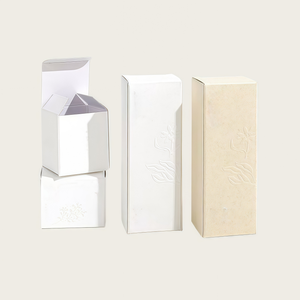 Boîte en papier kraft écologique avec fenêtre pour la présentation de savon biologique et de bougies artisanales sur les marchés de détail - Product Image 6