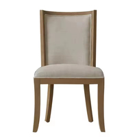 Chaise de banquet moderne en bois massif, haute qualité, durable, plusieurs couleurs, mobilier de restaurant et d'hôtel pour espaces commerciaux