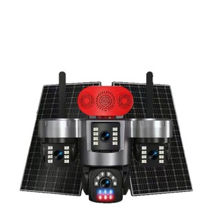 Cámara Solar AOV de 4 Lentes, 8K Ultra HD, 4G, con Panel Solar, Vigilancia de Seguridad para Exteriores - Product Image 2