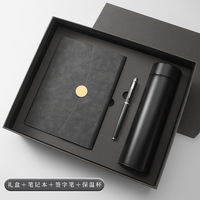 Ensemble cadeau stylo en métal avec logo personnalisé et carnet A5 à couverture rigide, promotion d'activités d'entreprise, cadeau d'affaires