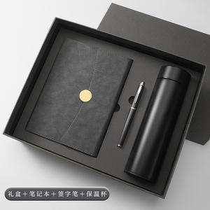 カスタマイズされたロゴメタルペンとA5ハードカバーPUノートブックギフトボックスセットエンタープライズアクティビティプロモーションビジネスギフト - Product Image 6