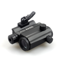 Lunette de visée tactique en alliage d'aluminium de 20 mm avec point rouge et laser intégré pour la chasse
