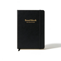 Hochwertiges Bedrucktes Agenda-Tagebuch Leere Notizbücher PU-Leder Hardcover-Journal Planer Notizbuch