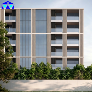 Estructura de Acero Modular Personalizable de Alta Capacidad de Carga para Edificios Comerciales de Apartamentos - Product Image 1
