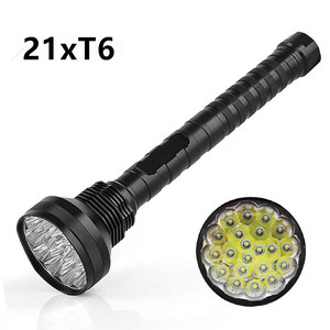 Hot Selling Aluminium <strong>Heavy</strong> <strong>Duty</strong> <strong>Torch</strong> 15000LM 18650 or 26650 Battery Black Light Super Bright LED Flashlight - Product Image 5