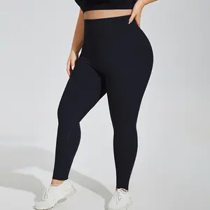 Novo Quick Dry Plus Size Yoga calças Mulheres 4XL Sports Fitness calças Sexy Calças Leggings