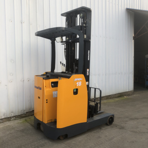 <b>Used</b> for Japan Warehouse <b>Pallet</b> Forklift Professional 1.5t Stand Diesel Reach Truck 8FBR15 for Core Engine 1 Year - Product Image 5