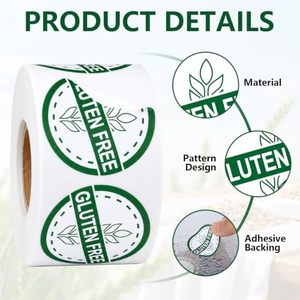 Etiquetas Adhesivas con Logotipo Impreso Personalizado, Diseño Privado, Rollo de Vinilo Autoadhesivo Impermeable, Etiqueta con Descuento - Product Image 2