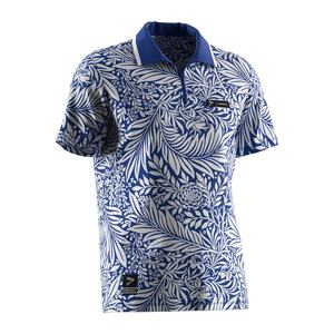 Conjunto de Camiseta y Pantalones Cortos de Verano para Hombre, Sublimados, Deportivos, Polo de Manga Corta con Cierre de 1/4, para Golf - Product Image 3