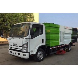 Camión barredor de calles Isuzu de 8, 10 y 12 toneladas con aspiración de polvo para limpieza de carreteras - Product Image 3