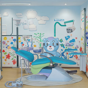 LTDC19 Cartoon-Shaped <strong>Children's</strong> <strong>Dental</strong> <strong>Chair</strong> <strong>Unit</strong> CE Certified Electric ISO Quality Made of Plastic and Metal - Product Image 2