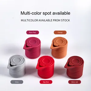 Wholesale Multi-Color Silicone <b>Wine</b> Bottle Cap for Cross-Border Hot-Selling Leak-Proof <b>Stopper</b> Vacuum Food-Grade Metal Seal - Product Image 2
