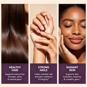 Cápsulas <span class=keywords><strong>de</strong></span> Biotina para el Crecimiento del Cabello OEM, Promueven el Crecimiento del Cabello, Reducen la Caída del Cabello, Mejoran la Calidad del Cabello, Reducen las Puntas Abiertas, Vitamina - Product Image 4