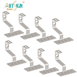 Crochets de toit solaires en acier inoxydable Sus304, système de montage de panneaux solaires photovoltaïques, crochets de toit en <span class=keywords><strong>ardoise</strong></span> solaire |   SIGNATURE D'ART - Product Image 1