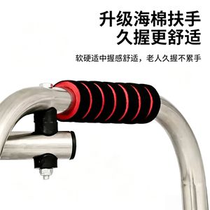Hengheyue Walking Aid Stainless Steel Adjustable Height <b>Elderly</b> <b>Walker</b> With Ergonomic Handle For Safety Support - Product Image 5