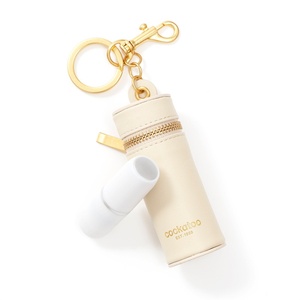 Bolsa de Lápiz Labial de Moda con Llavero, Organizador de Lápiz Labial de Cuero PU, Estuche de Lápiz Labial para Mujer, Mini Bolsa de Almacenamiento de Perfume - Product Image 5