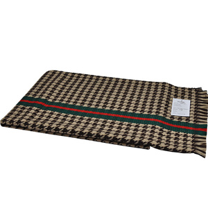 BLUE PHOENIX Châles russes pour femmes, motifs Argyle, <span class=keywords><strong>pied</strong></span>-<span class=keywords><strong>de</strong></span>-<span class=keywords><strong>poule</strong></span>, rayures, doux, tendance, à franges cils, respirants, toutes saisons - Product Image 2