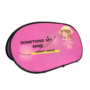 Support de bannière pliable portable d'extérieur à bas prix, ovale horizontal, en forme de A, panneau pop-up circulaire pour promotions - Product Image 4