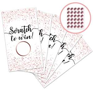 Tarjeta de regalo de promoción de <span class=keywords><strong>cupones</strong></span> de regalo de lotería de papel personalizado de fabricante profesional - Product Image 2