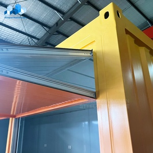Zhongnan Afneembare Aangepaste Stacaravans 20ft 40ft Zeecontainer Restaurant Bar Draagbare Pub Container Cafe Coffeeshop