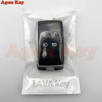 Coque de clé de voiture intelligente avec 5 boutons pour Land Rover Range Rover Evoque Sport Velar Discovery 2018 2019 2020