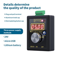 FNIRSI SG-002 Analog 0-5V Signal Generator with Rechargeable Battery Pocket Adjustable Voltage Current Simulator Calibrator
