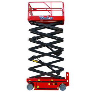 Nouvelle plateforme élévatrice pliable électrique en acier Wanlift, 6 mètres, empattement de 2500 mm, inclinaison de 0,25 degré, pour échafaudage et fauteuil <span class=keywords><strong>roulant</strong></span> - Product Image 2