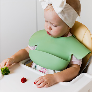Es-Pro Venta al por Mayor en Stock, Lindos Baberos de Silicona con Diseño de Elefante, Aptos para Alimentos, Libres de BPA, Seguros para Bebés - Product Image 2