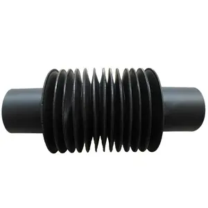 Couvercle de soufflet rond étanche à l'eau et à la poussière en caoutchouc nylon pour vérins hydrauliques