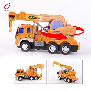 Chengji quy mô 1/14 RC xe tải chơi thiết lập <span class=keywords><strong>2</strong></span>.4GHz 4CH điều khiển từ xa cần cẩu xe đồ chơi RC kỹ thuật xe tải với âm thanh ánh sáng - Product Image 2