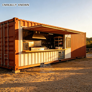 Restaurant Conteneur Modulaire Personnalisé avec Cuisine Commerciale et Extérieur Moderne - Product Image 5