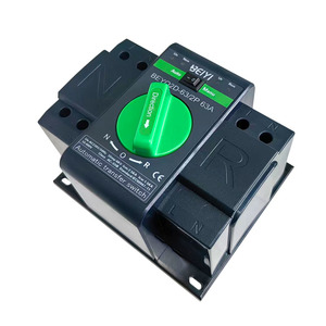 Consegna Rapida ATS 220V 2p 63A Interruttori Rotativi 2 in 1 Out <span class=keywords><strong>Commutatore</strong></span> Automatico di Trasferimento a Doppia Alimentazione Tipo Mini - Product Image 6