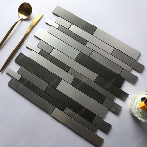 Auto Adesivo In Vinile Piastrelle Adesivi Foglio Metallico Backsplash Pvc Buccia E Bastone Mosaico Per Cucina Bagno Doccia Decorazioni Per La Casa - Product Image 2