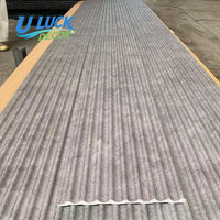 Nouveau design de panneau mural en composite bois-plastique pour la décoration intérieure, revêtement 3D