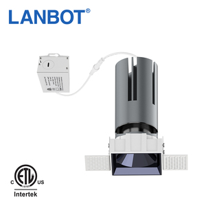 Descuento Led Downlight Ckd Blanco Antideslumbrante Aluminio Empotrable Downlight Chrome <span class=keywords><strong>Ledvance</strong></span> Spotlight 2 pulgadas White Cob Downlights - Product Image 4