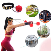 Ballon réflexe de Fitness pour boxer, haute vitesse, barre de filature, entraînement