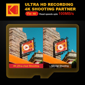 การ์ดหน่วยความจำ KODAK 32GB TF สำหรับโทรศัพท์มือถือและการบันทึกวิดีโอ 4K Ultra HD - Product Image 2
