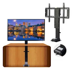 2023 Big Size Full Motion Tv Wall Mount Cabinet Lifter Electric Stand Up Bed For 32-70 Inches TV
