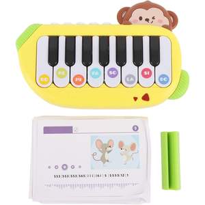 Fdit Kids Piano électronique de poche à 37 touches, instrument de musique éducatif de qualité supérieure, design miniature PC pour enfants 6.69x1.57x0.1 - Product Image 5