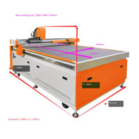 Machine de découpe numérique à plaque plate lame vibrante EVA EPE mousse feutre fibre de carbone machine de découpe à bande vibrante