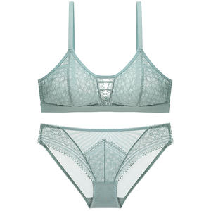 Conjunto de Lencería Sexy con Copa Triangular Delgada para Mujer - Product Image 6